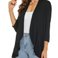 WW | Elegantes Offenes Front Damenjacke