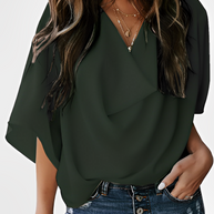 WW | Damen Sommer Chiffon Bluse