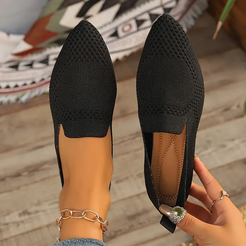 W&W Mode | Leichte Schuhe mit Spitzer Zehe und Rutschfester Sohle für Komfort
