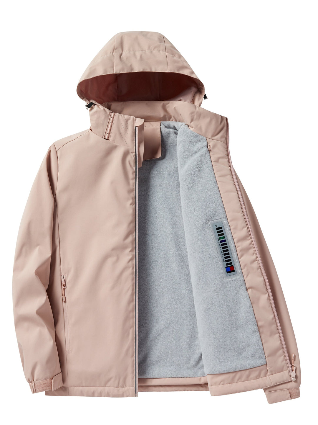 W&W Mode Wasserdichte Fleece-Winterjacke Mit Kapuze Für Damen | Perfekt Für Outdoor-Aktivitäten