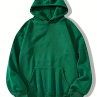 WW | Bequemer Einfarbiger Damen Hoodie mit Kapuze