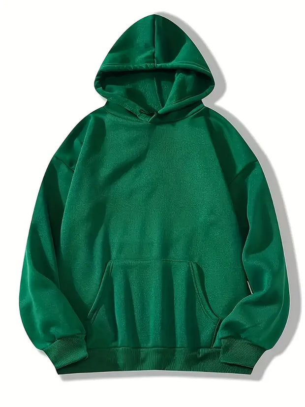 WW | Bequemer Einfarbiger Damen Hoodie mit Kapuze