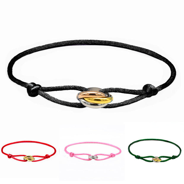 WW | Handgefertigtes Paar Edelstahl Diy Tragband