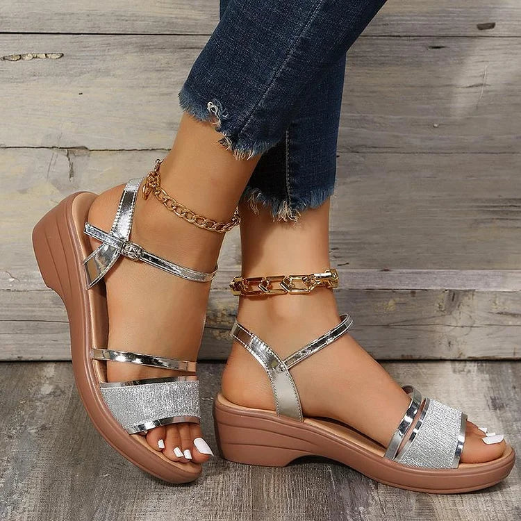 WW | neue orthopädische Damen High Heels mit offener Zehe