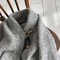 WW | Graue Strickjacke mit Knöpfen