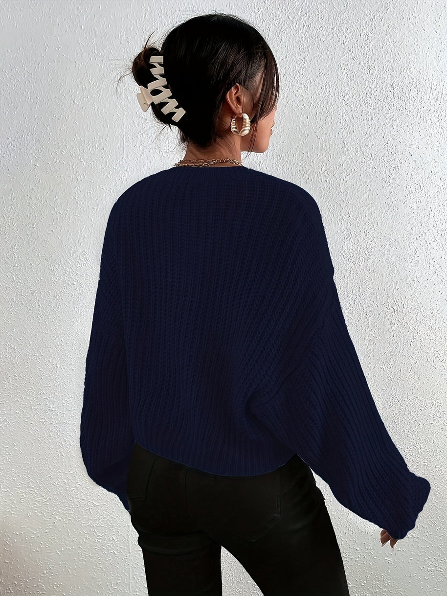 WW | Lässiger Longpullover Damen mit