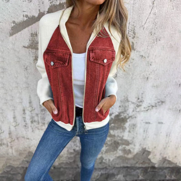 W&W Mode | Moderne Jacke mit Denim
