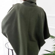 WW - Lässiger Kapuzenpullover mit Fledermausärmeln