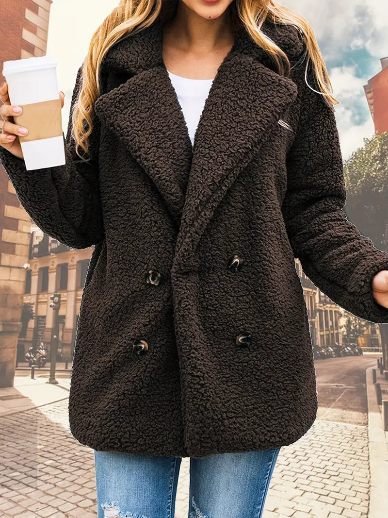 René | Luxus Teddyjacke für die kalte Saison