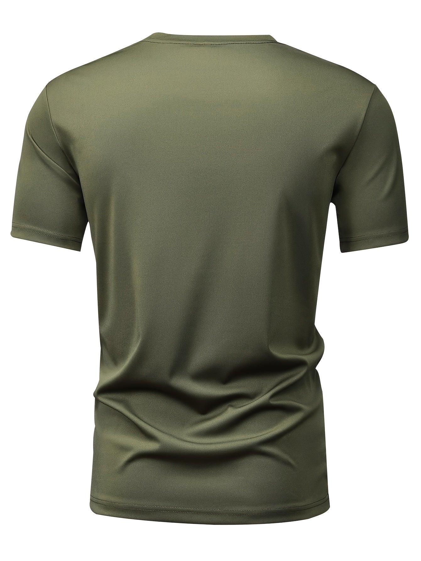 WW | 3er Pack Herren T-shirts Mit Kurzen Ärmeln, Sommerliche Einfarbige Farbe