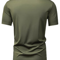WW | 3er Pack Herren T-shirts Mit Kurzen Ärmeln, Sommerliche Einfarbige Farbe