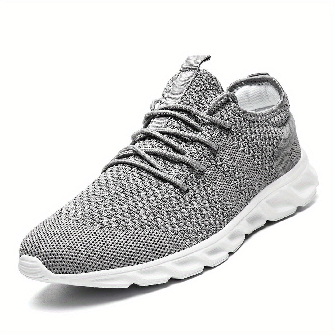W&W Mode | Leichte, Atmungsaktive Herren Laufschuhe Mit Anti Rutsch