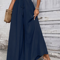WW | Ärmelloses Pailletten Rundhals Mini Kleid