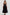 WW | Elegante Bustier-Patchwork Formelle Party Fishtail Maxi Kleider-Schwarz