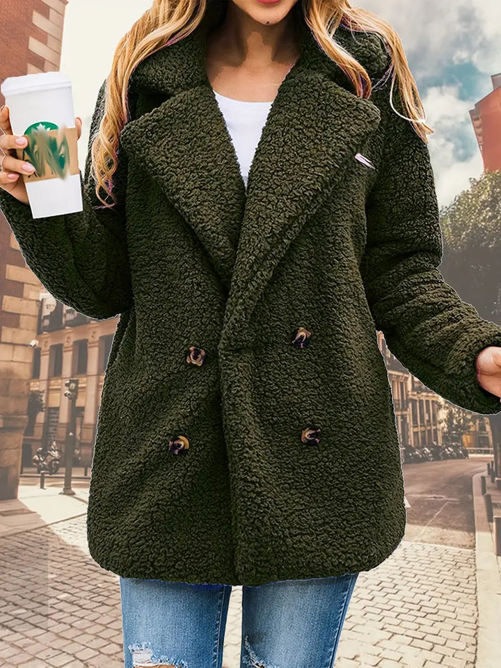 René | Luxus Teddyjacke für die kalte Saison