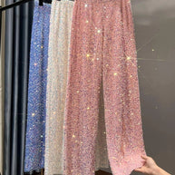 WW | Weite Sonnenhose mit Pailletten