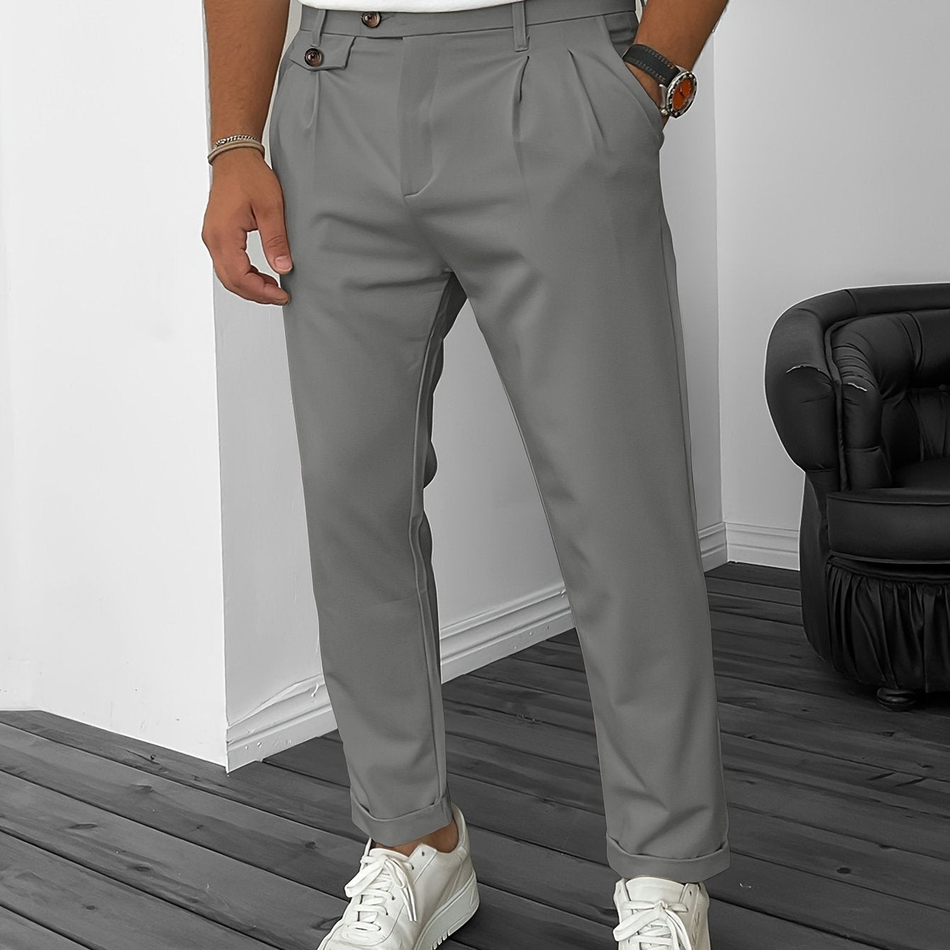 WW | Stretch Herrenhose Für Geschäftliche Bankette