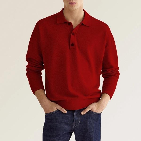 W&W Mode | Polo - Herren Langarm Polo