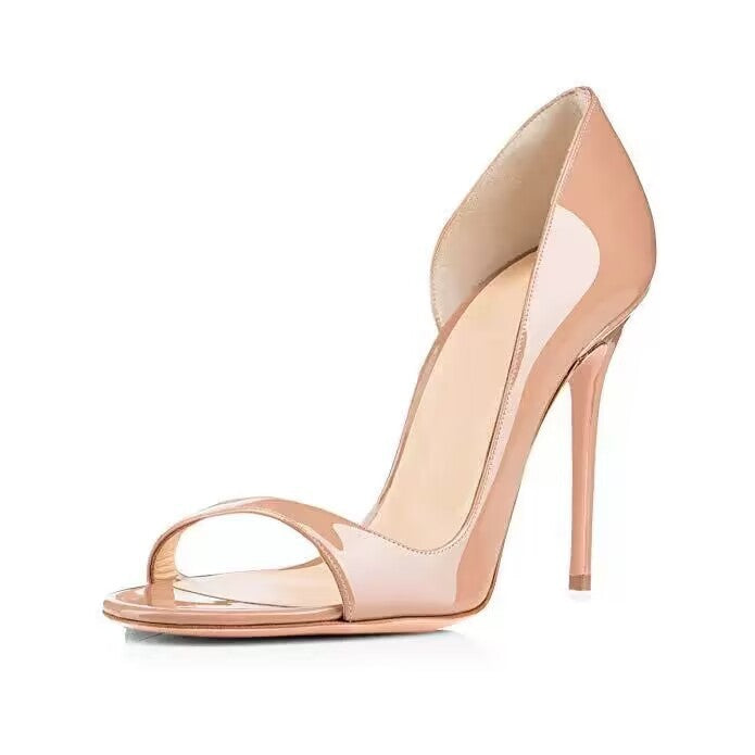 WW | Stylische Peep Toe Stiletto Damenschuhe