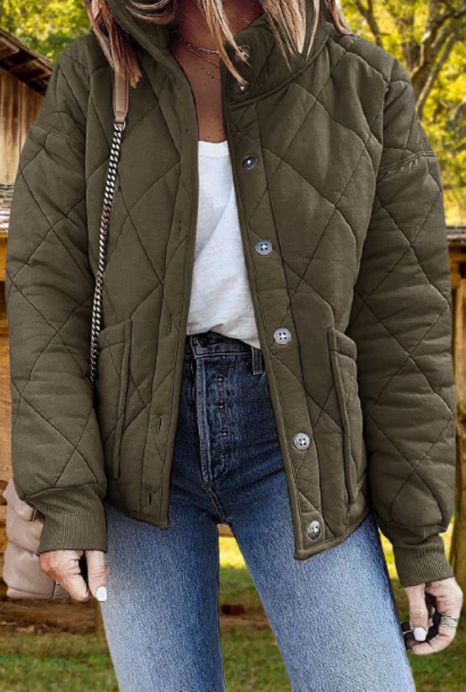 W&W Mode | Warme Wattierte Jacke Für Frauen