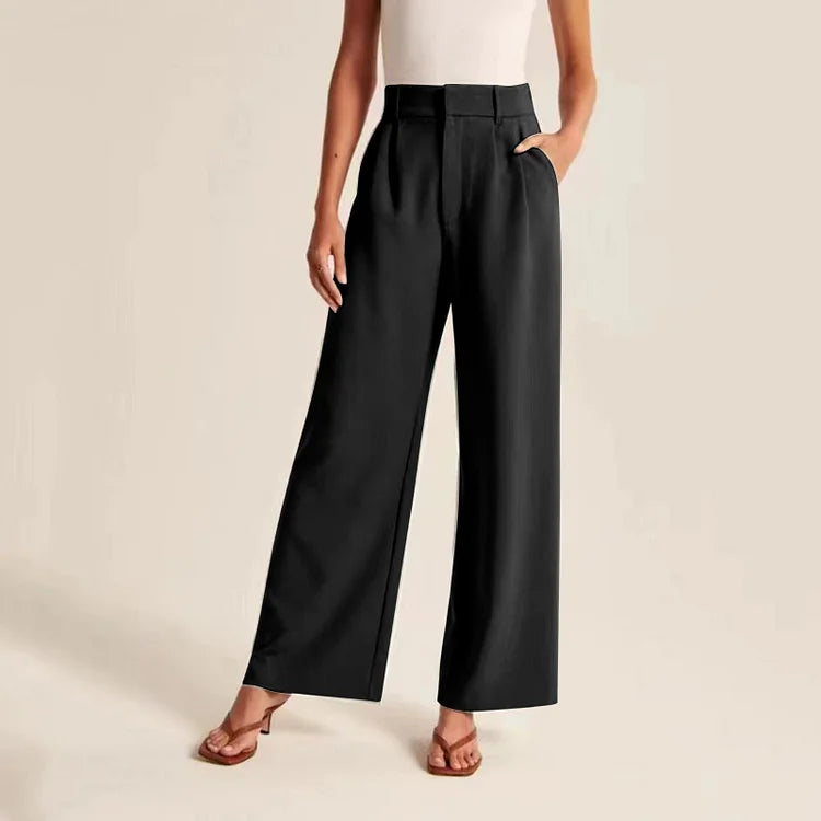 WW - Damen Chic Weite Bein Hosen