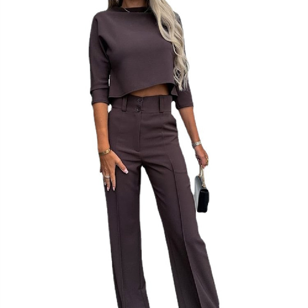 WW taillierte Weitbein-Mode-Tops