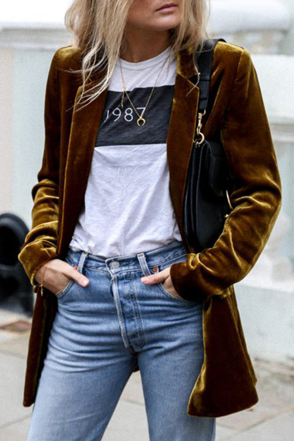 WW samtblazer im streetstyle