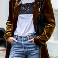 WW samtblazer im streetstyle