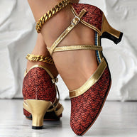 WW | Elegante Schnallenriemen Absätze