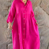 WW - Modisches Baumwollkleid