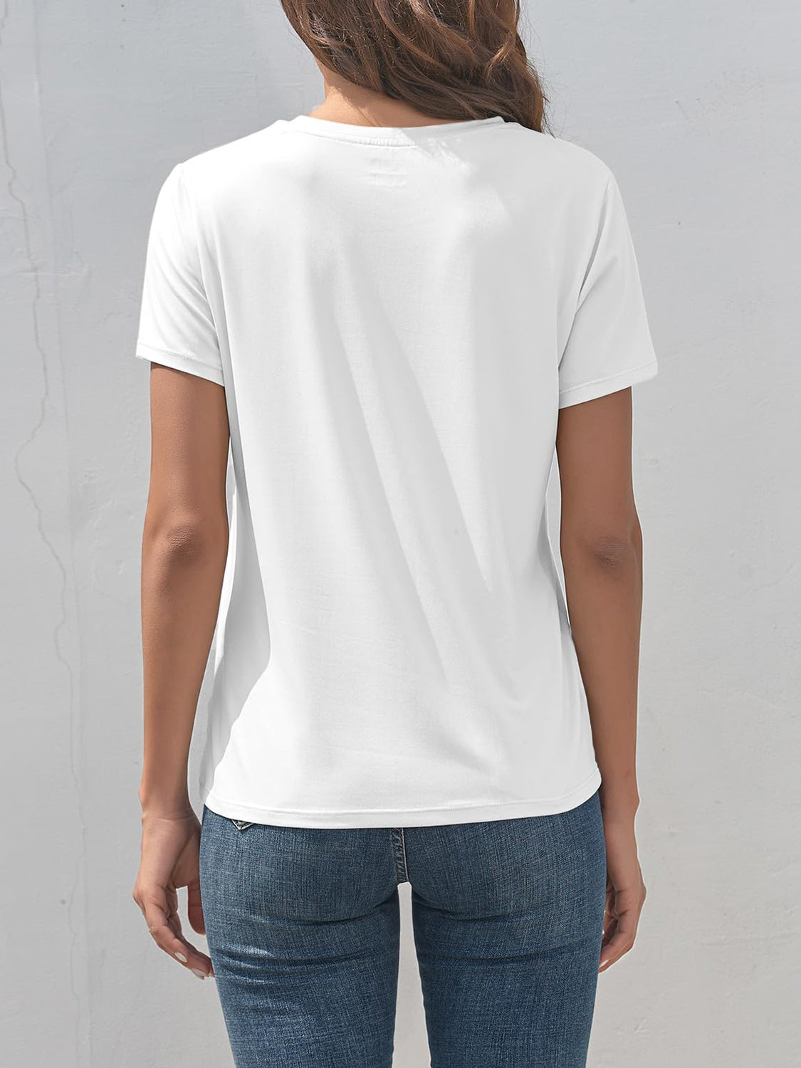 WW | Smile Rundhals Kurzarm T-Shirt