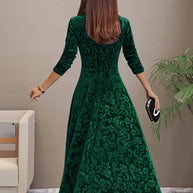 WW - Elegantes ausgestelltes A-Linien-Kleid