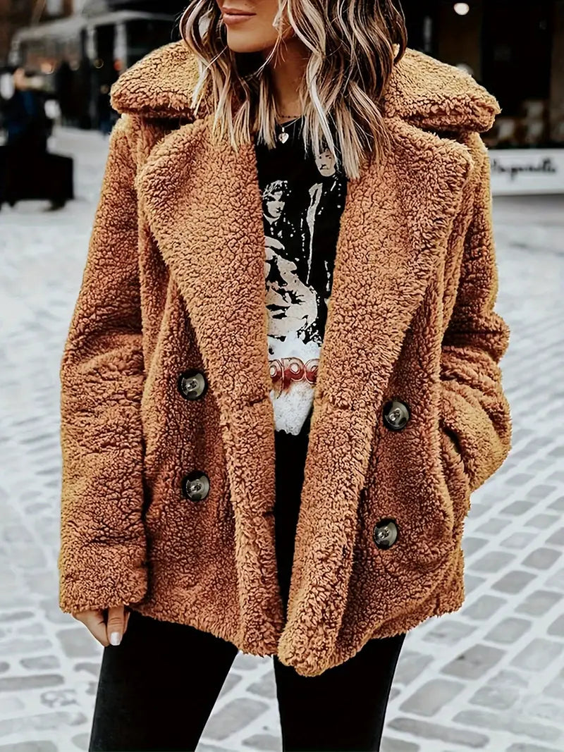 René | Luxus Teddyjacke für die kalte Saison