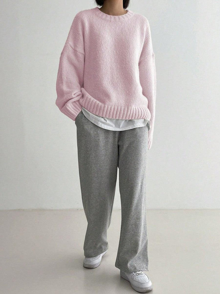 W&W Mode | Chic Pink Einfarbige Bluse