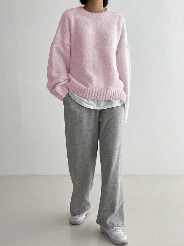 WW | Chic Pink Einfarbige Bluse