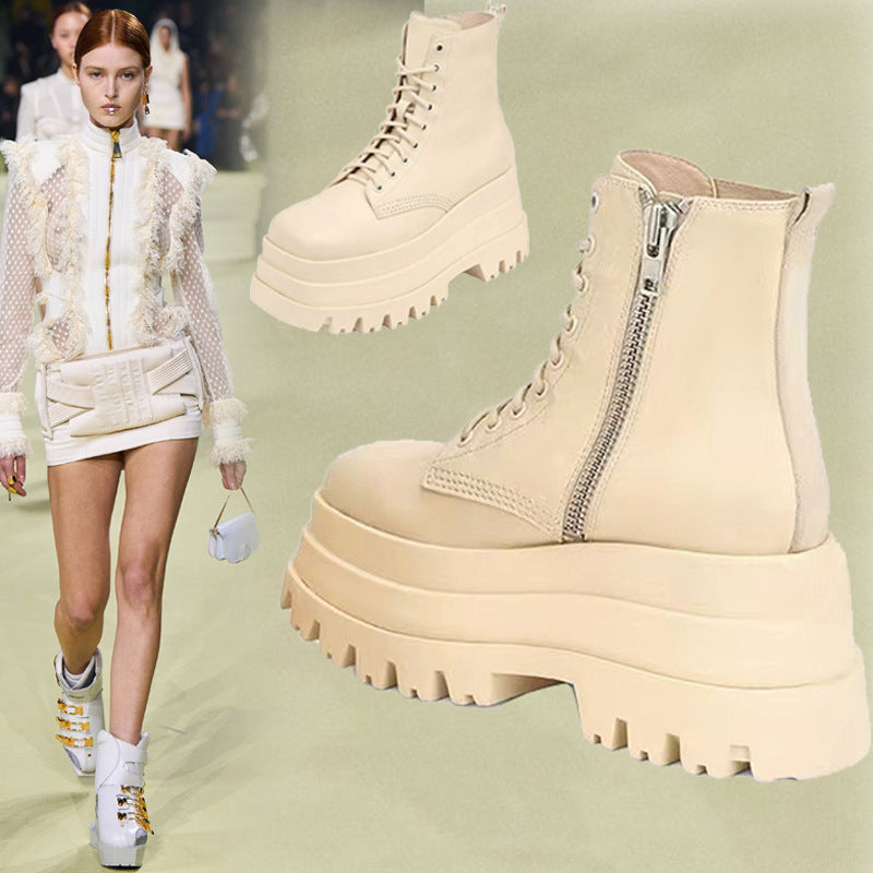 WW | Mode Schnürsenkel Martin Knight Damen Stiefeletten