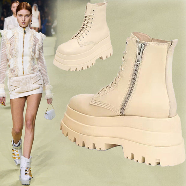 WW | Mode Schnürsenkel Martin Knight Damen Stiefeletten