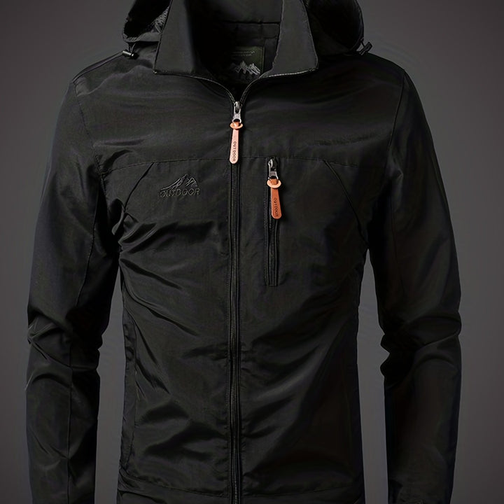 W&W Mode | Wasserabweisende Herren Softshelljacke Mit Kapuze