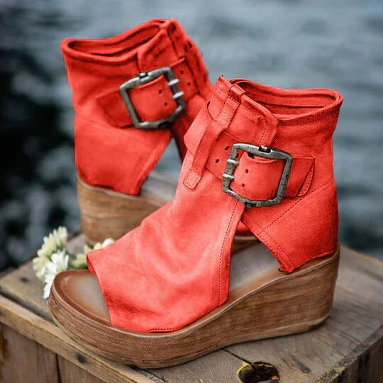 W&W Mode | Boho Keilsandalen Für Damen