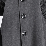Extra große lange Jacke
