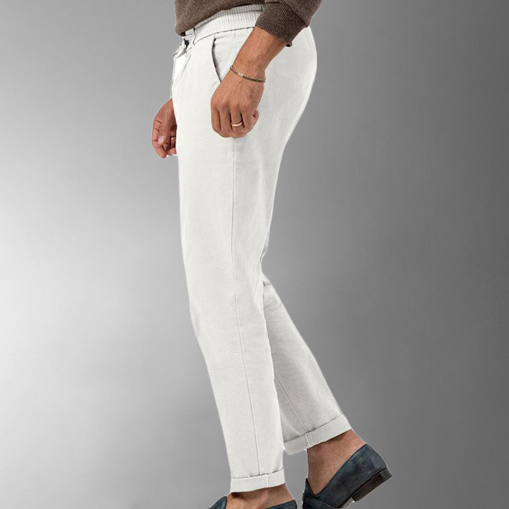 W&W Mode | Perfecte Linnen Broek voor Heren