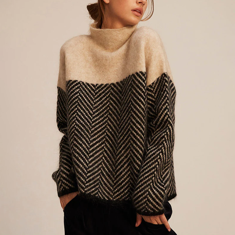 WW | Damen Rollkragenpullover für den warmen Winter