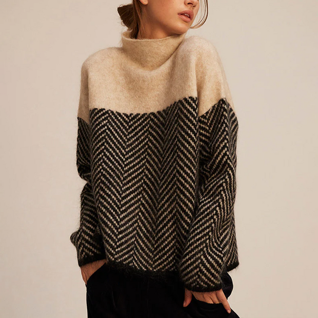 WW | Damen Rollkragenpullover für den warmen Winter