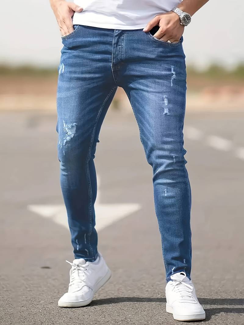 WW | zerrissene jeans für männer