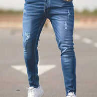 WW | zerrissene jeans für männer