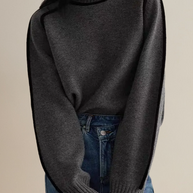 WW | Pullover - Damen Luxus Rollkragenpullover