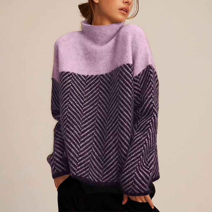 W&W Mode | Damen Rollkragenpullover für den warmen Winter