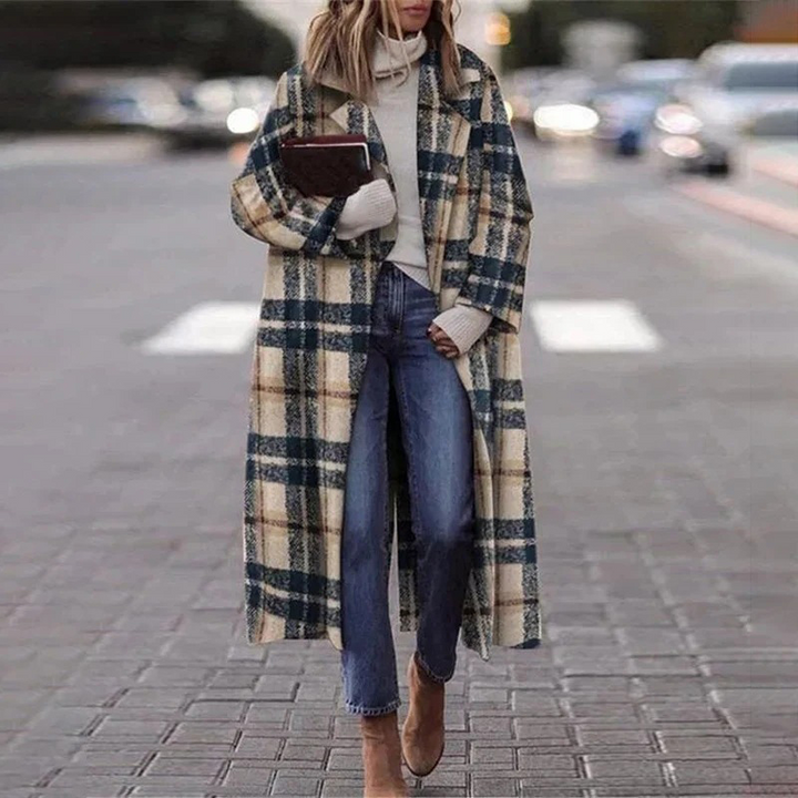 Langer Oversize-Trenchcoat für Damen