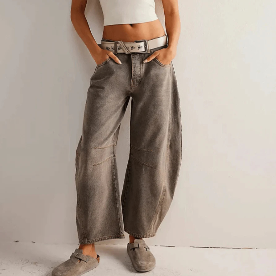 WW | Damen Weite Jeans Baggy