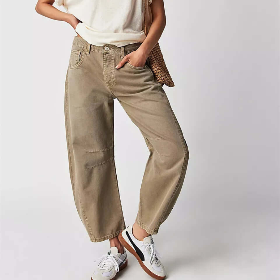 WW | Damen Weite Jeans Baggy